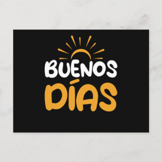 Buenos Dias Spanish Good Morning Postcard