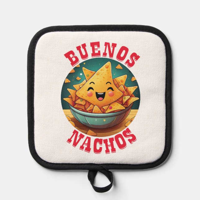 Buenos Nachos Pot Holder (Front)