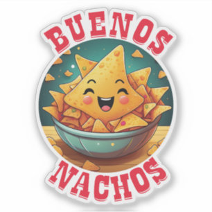 Buenos Nachos Sticker