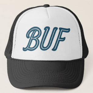 BUF Buffalo Airport Code – Buffalo NY Aviation  Trucker Hat