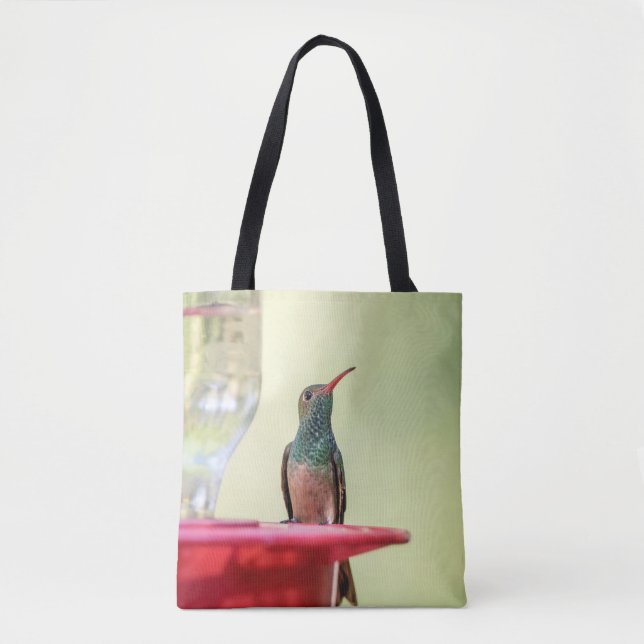 Buff-bellied hummingbird in Texas Tote Bag (Front)