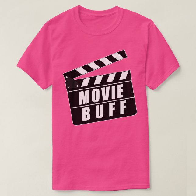 Buff Clapperboard T-Shirt (Design Front)