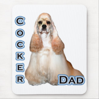 Buff Cocker Spaniel Dad 4 Mouse Pad