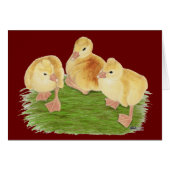 Buff Goslings Tufted (Front Horizontal)