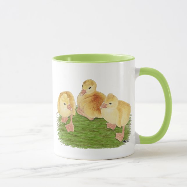 Buff Goslings Tufted Mug (Right)
