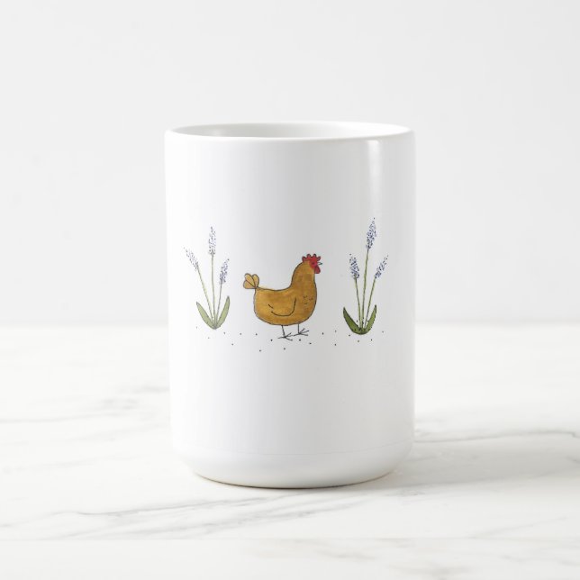 Buff Hen Coffee Mug (Center)