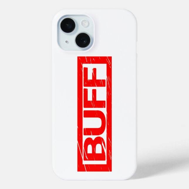 Buff Stamp Case-Mate iPhone Case (Back)