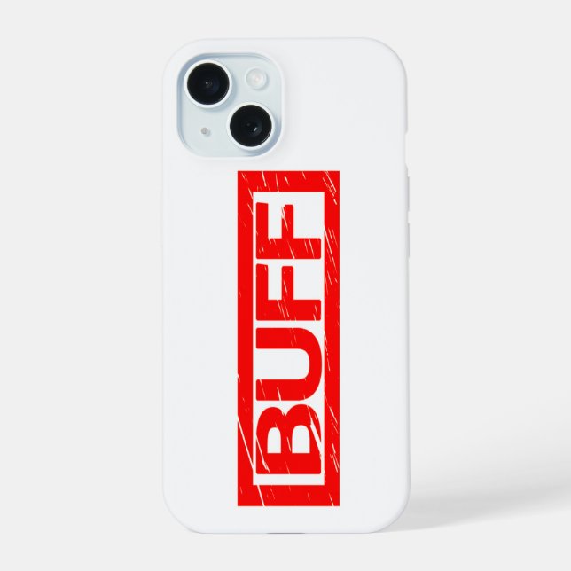 Buff Stamp Iphone Case (Back)