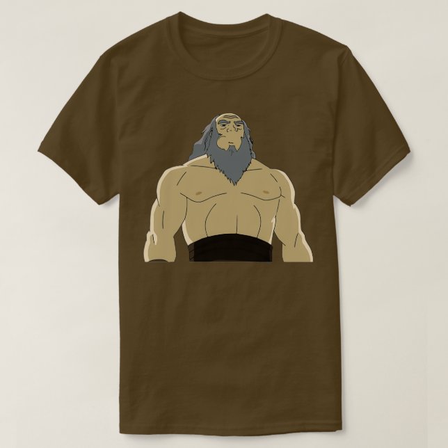 Buff Uncle Iroh Avatar T-Shirt (Design Front)