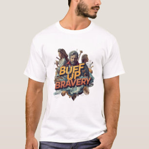 Buff Up Bravery Graphic T-Shirt