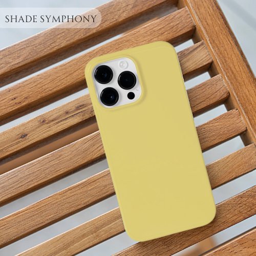 Buff Yellow  _ 1 of Top 25 Solid Yellow Shades Case_Mate iPhone 14 Pro Max Case