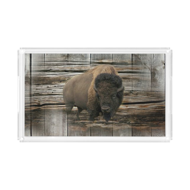 Buffalo Acrylic Tray (Front)
