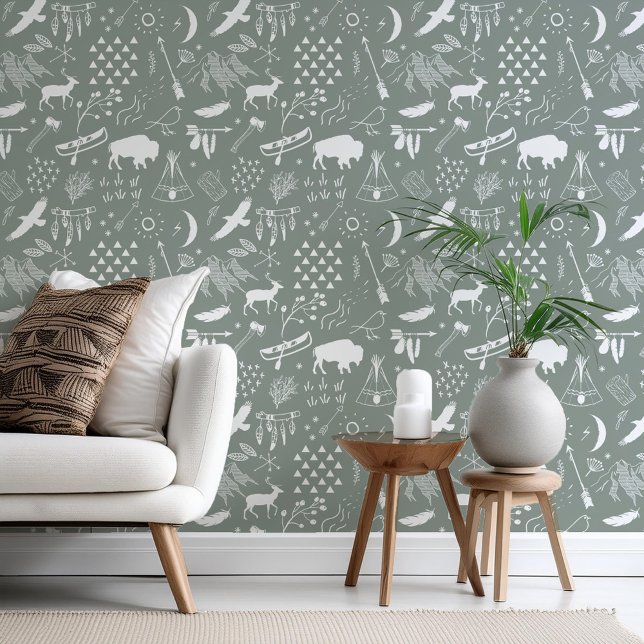 Buffalo Adventures White on Any Background ID599 Wallpaper (Creator Uploaded)