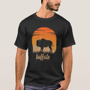 Buffalo Animal Hot In The Mounta In Nature T-Shirt