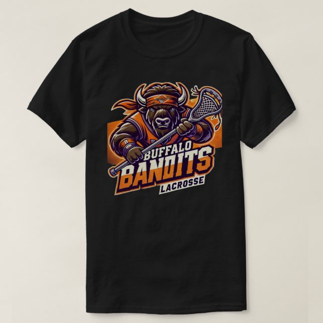 Buffalo Bandits Lacrosse T-Shirt (Design Front)