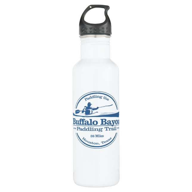 Buffalo Bayou PT (SK)  Stainless Steel Water Bottle (Front)