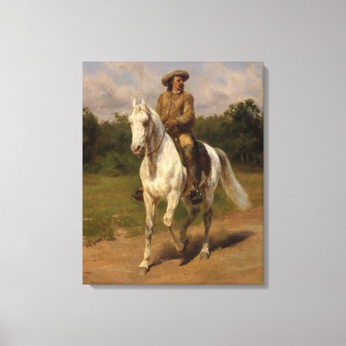 Buffalo Bill Cody by Rosa Bonheur Canvas Print