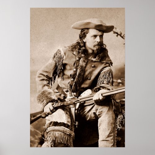 Buffalo Bill Cody _ Circa 1880 Poster