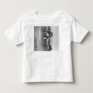 "Buffalo Bill" Cody Riding Horse next to Native Toddler T-shirt