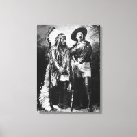 Buffalo Bill Cody & Sitting Bull - Circa 1885