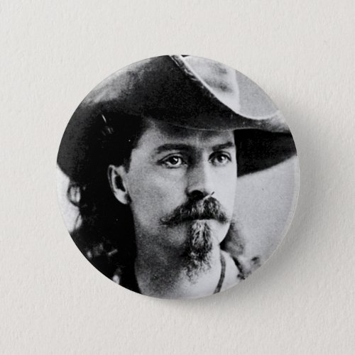 Buffalo Bill Cody Western Button