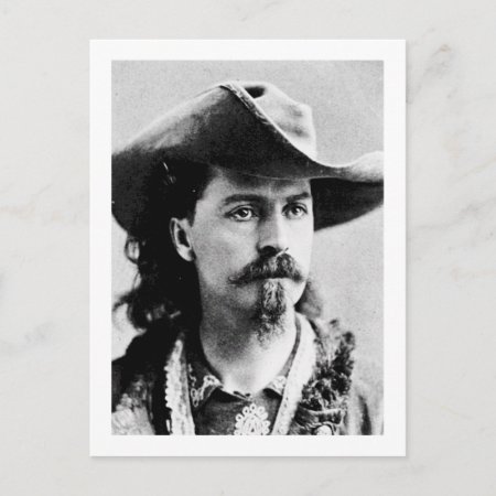 Buffalo Bill Cody Western Scout Wild West Showman Postcard