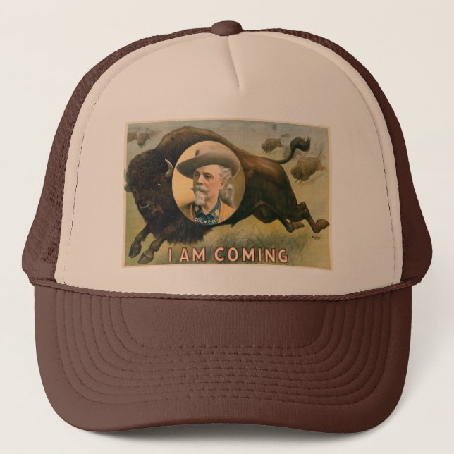 Buffalo Bill Cody's Wild West Show - Circa 1900 Trucker Hat (Front)