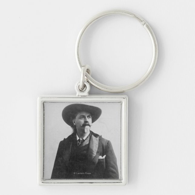 Buffalo Bill Portrait Keychain (Front)