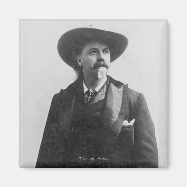 Buffalo Bill Portrait Magnet (Front)