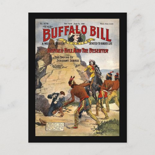 Buffalo Bill Stories 1910 Postcard
