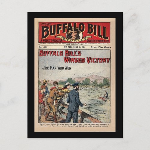 Buffalo Bill Stories _ 1910 _ Winged Victory Postcard