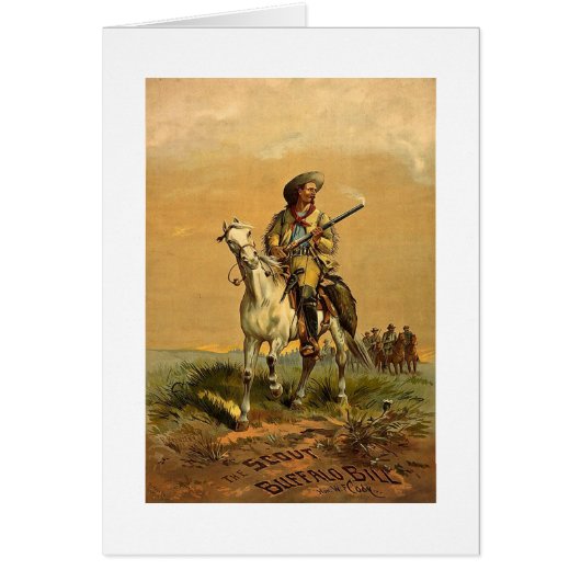Buffalo Bill "The Scout" Vintage Advertisement (Front)