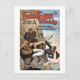 Buffalo Bill Weekly 11 - Vintage Postcard