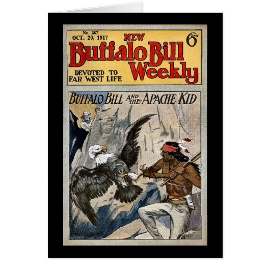 Buffalo Bill Weekly 1917 - The Apache Kid Cards (Front)