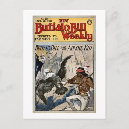 Buffalo Bill Weekly 2 Postcard