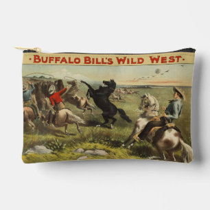 Buffalo Bill Wild West Cowboy Horse Poster Accessory Pouch