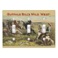Buffalo Bill Wild West Cowboy Horse Poster