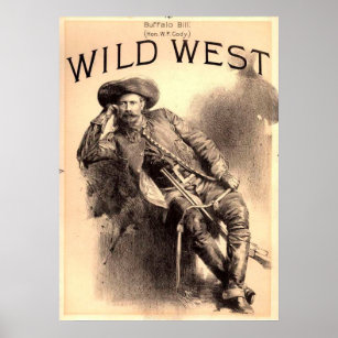 Posterazzi 1908. /Nposter For Buffalo Bill Cody'S Wild West Show. Poster  Print by, (18 x 24)