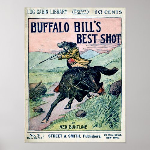 Buffalo Bill Wild West Print