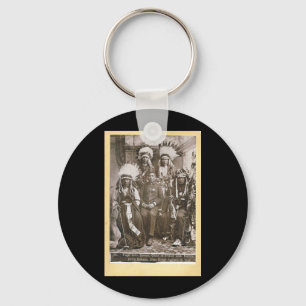 Buffalo Bill's Indians 1890 Keychain
