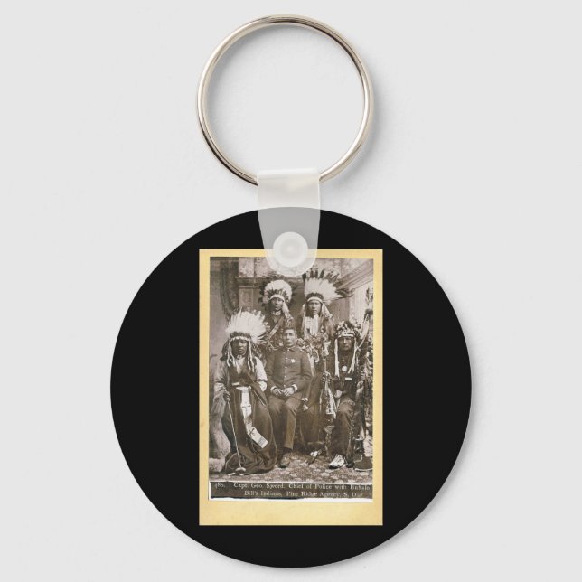 Buffalo Bill's Indians 1890 Keychain (Front)