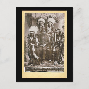 Buffalo Bill's Indians 1890 Postcard