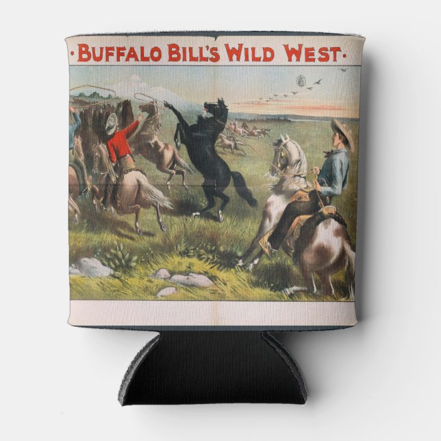 Buffalo Bills Wild West 1889 Can Cooler (Front)
