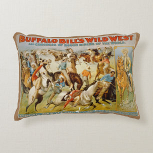 Buffalo Bill's Wild West Accent Pillow