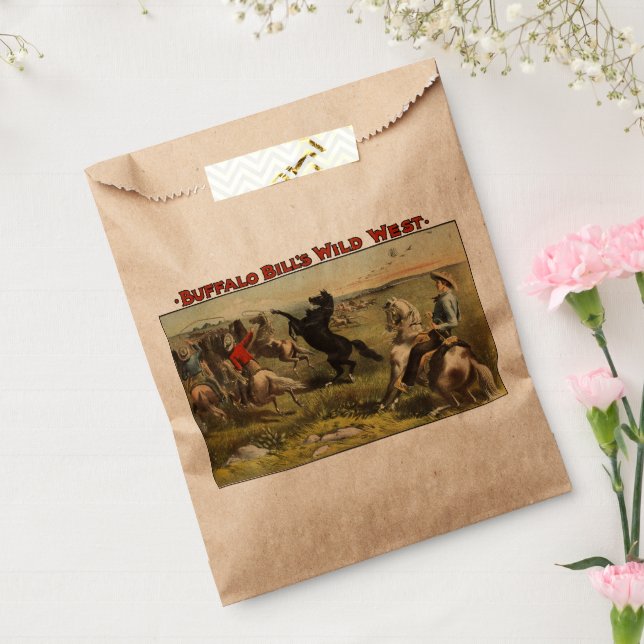 Buffalo Bill's Wild West Horses Favor Bag (Sealed)