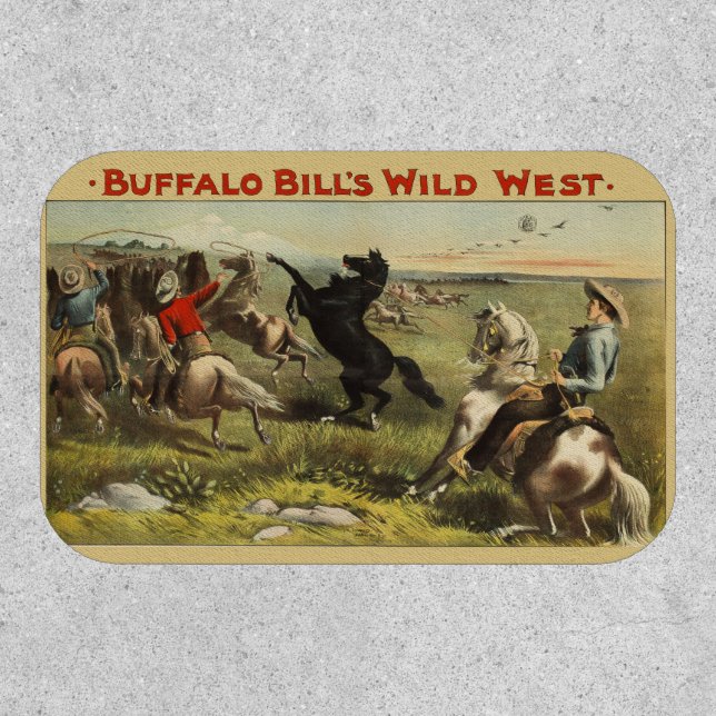Buffalo Bill's Wild West Horses Patch (Front)