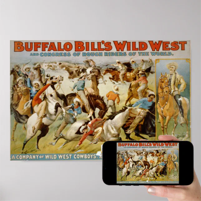 Buffalo Bill's Wild West and congress of rough riders of the world A  congress of American Indians [].