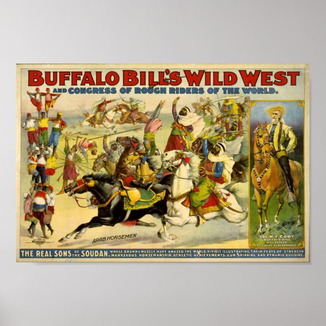 Buffalo Bill's Wild West Poster (Front)