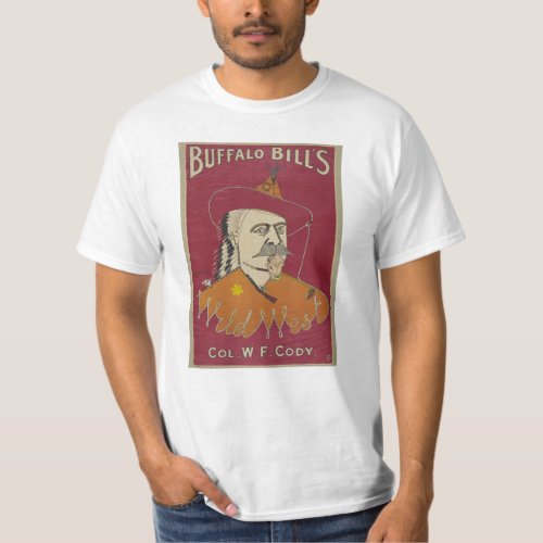 Buffalo Bills Wild West Poster 1890 T_Shirt