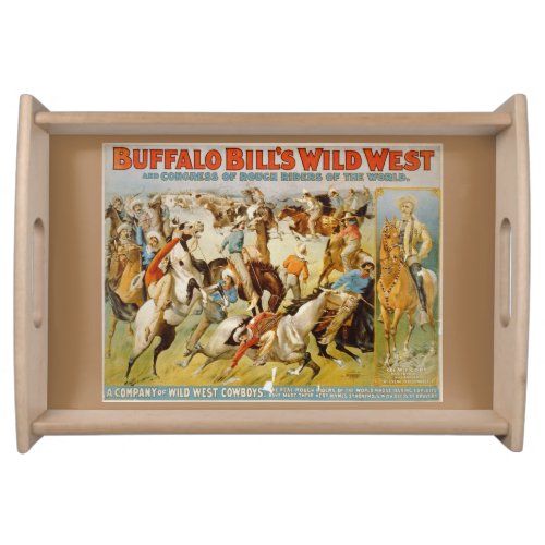 Buffalo Bills Wild West Serving Tray